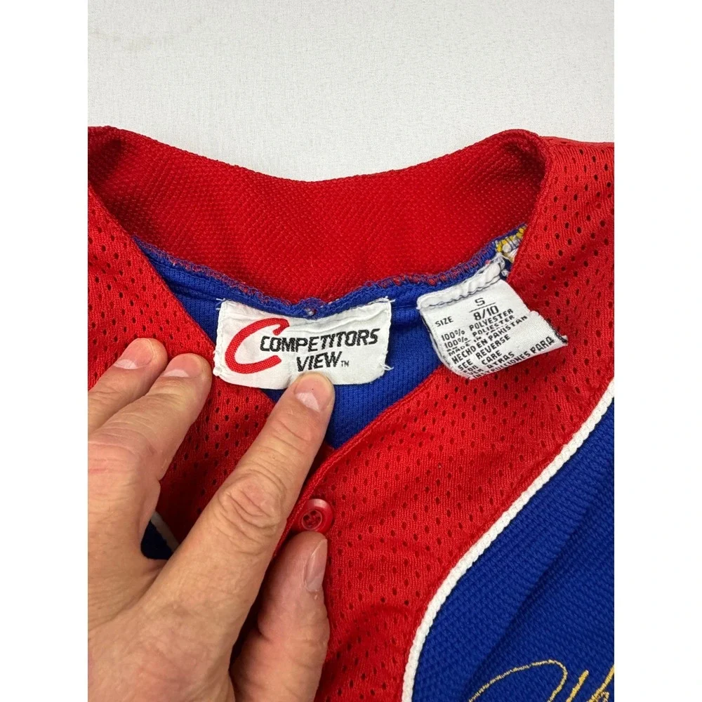 Competitors View NASCAR Jersey Kid Size S 8/10 Blue Jeff Gordon 24 DuPont Racing - Picture 4 of 10
